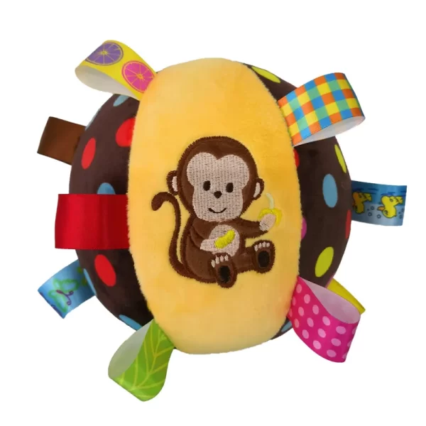 Plush Dog Vocal Toy Ball Funny Interactive Pet Toys with Bells Cleaning Tooth Chew Toy For Small Large Dogs Cats Puppy Plaything - Image 7