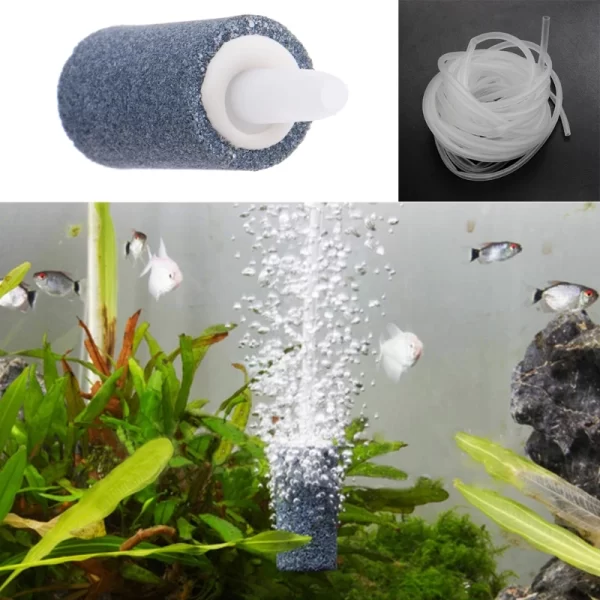 Air Bubble Stone Aquarium Fish Tank Aerator Pump Hydroponics Oxygen Diffuser Hot
