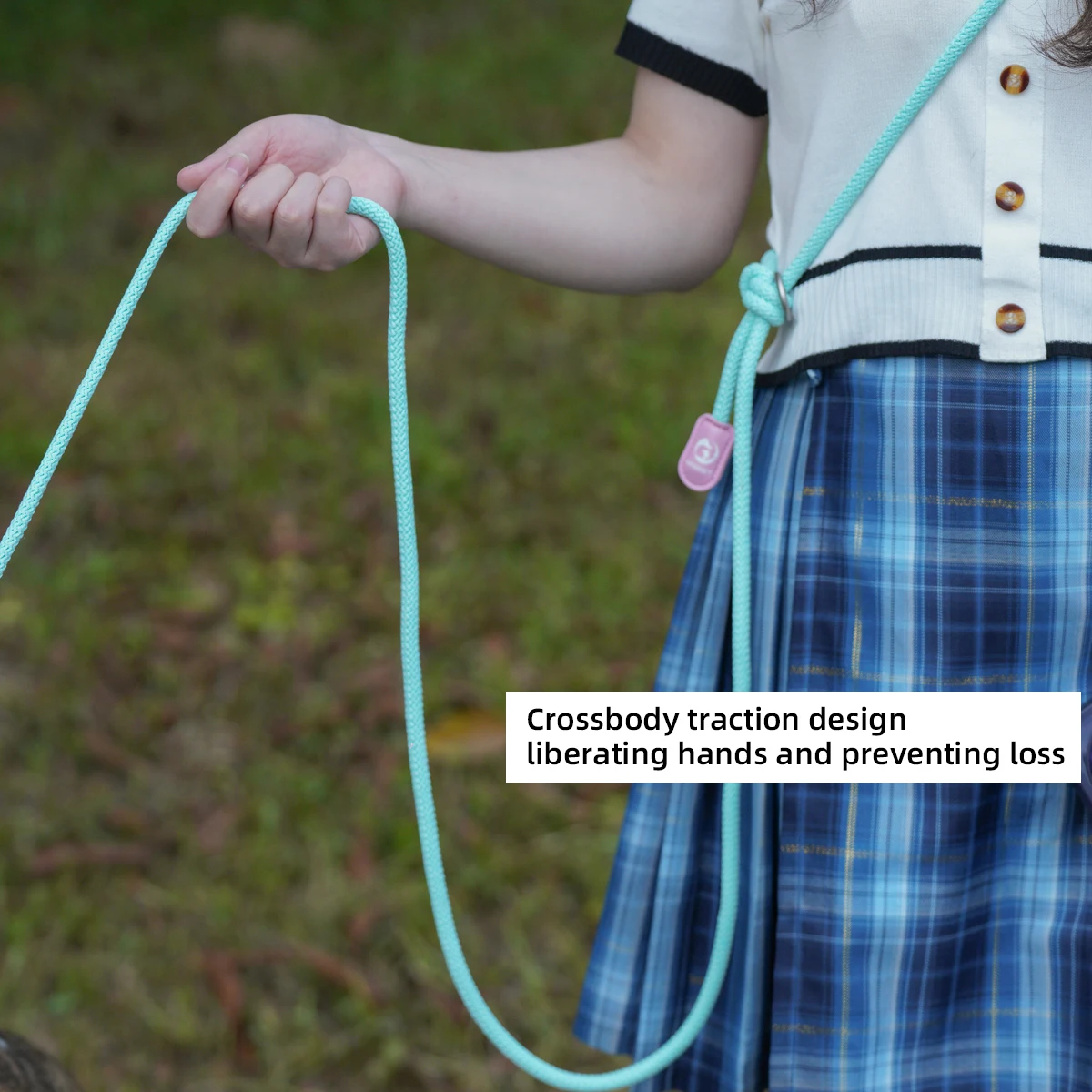 For Large and medium small Dogs leashes Pet Nylon Walking dog Traction rope Adjustable Macaron color Explosion proof Slip Rope - Image 4