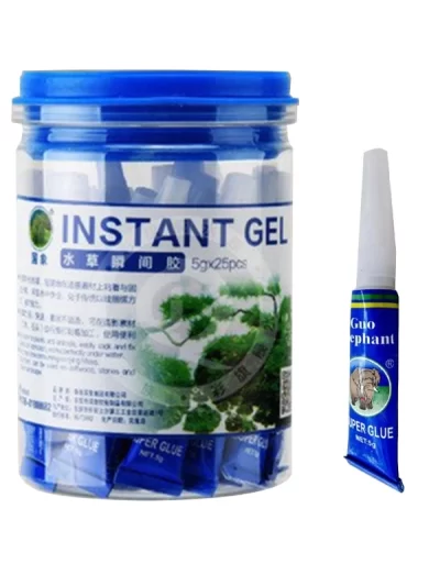 25pcs Aquarium for Landscaping Plants- Grass Adhesive Coral Instant-Glue Fish Tanks Accessories New