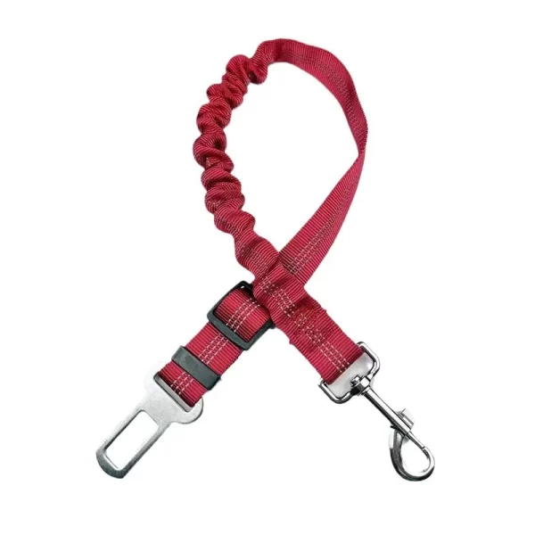 Dog Safety Leash Adjustable Retractable Cushioning Elastic Pet Leash Car Seat Seat Belt Safety Rope Tug Rope - Image 8
