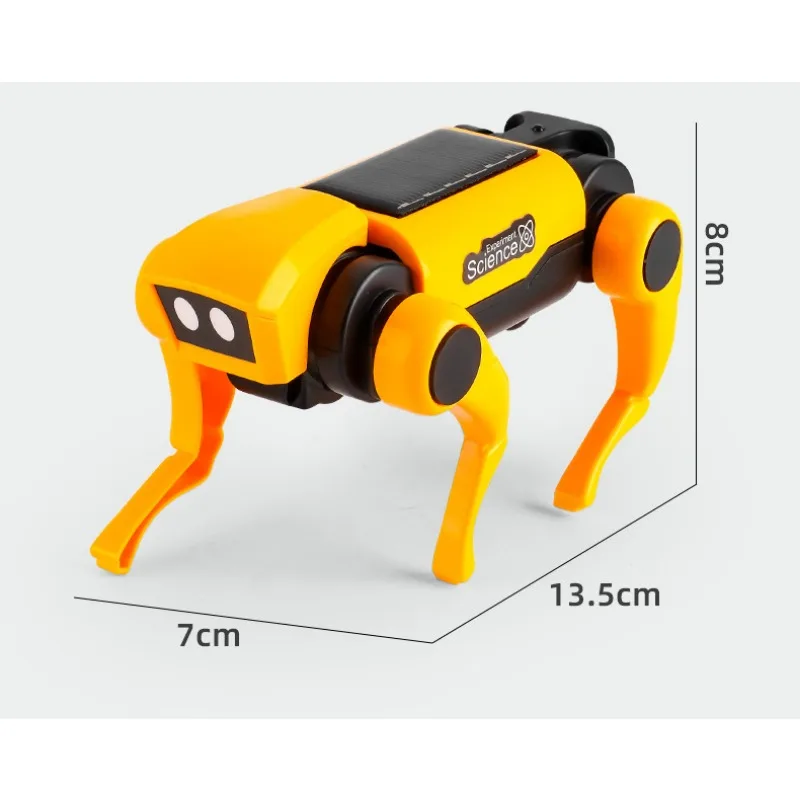 Robot Dog Science Experiment Kits Solar Powered Puppy for Kids DIY Educational Stem Toys Children Christmas Gifts - Image 5