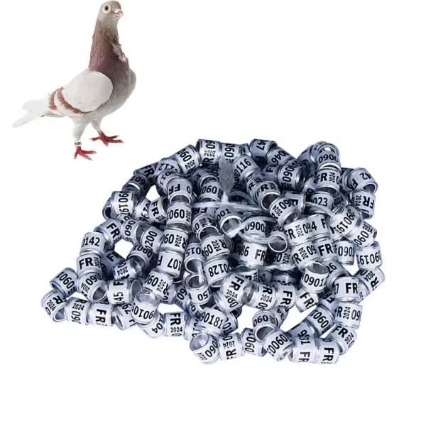 Pigeon Identification Rings 50pcs Safe Birdhouse Accessories Universal Pigeon Supplies Bands Bird Foot Rings Pegeon Accessories - Image 9
