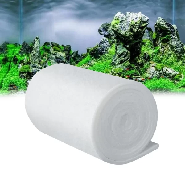 Filter Aquarium Sponge Pad Tank Media Floss Pond Tanks Foam Roll Cotton Biochemical Biological Filters Wool Canister Filtration - Image 4