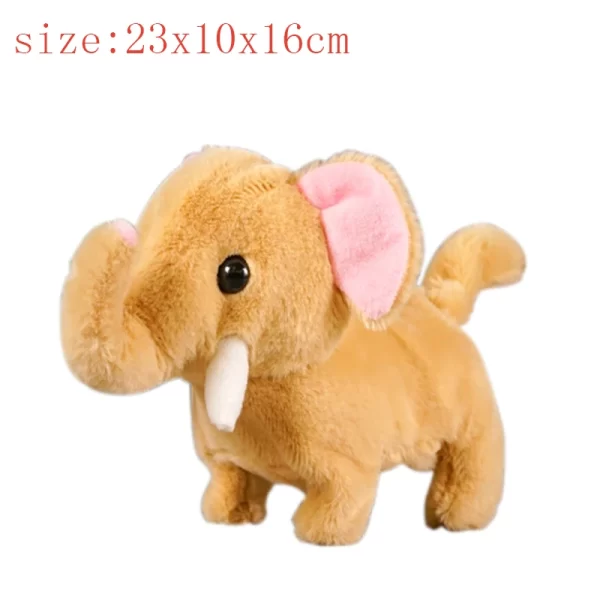 Electronic Simulation Pet Dog Toy Walking Interactive Dog Plush Doll Toys Vibrating Automatic Moving Electric Puppy Gift For Kid - Image 9