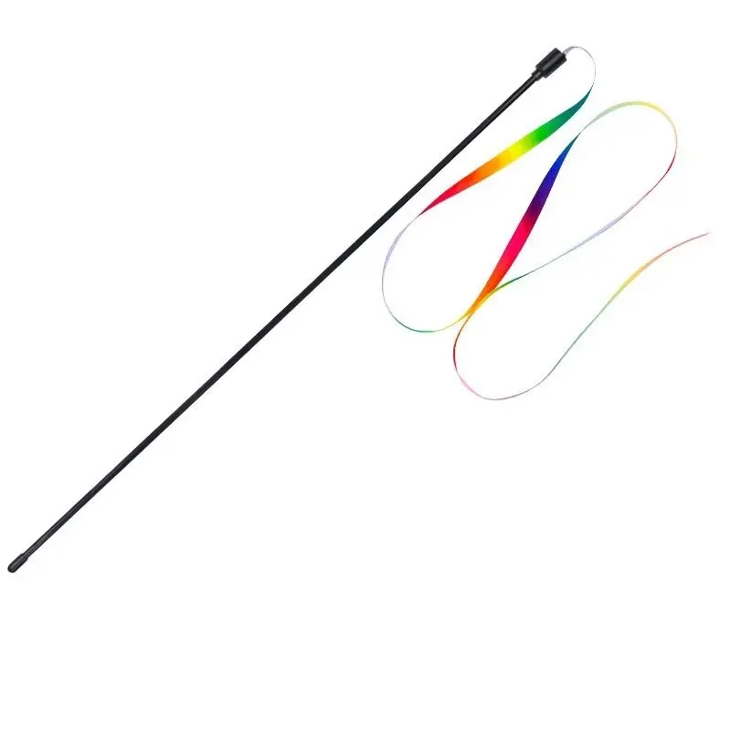 1 PC Teasing Cat Stick Outside Teasing Cat Toys Teasing Cat Teasing Dog Toys Teasing Cat Stick Interactive Fun Pet Supplies - Image 5