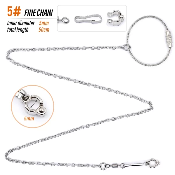 Parrot Leg Ring Ankle Foot Chain Bird Ring Outdoor Flying Training Activity Opening Stand Accessories for Small Bird  Supplies - Image 9