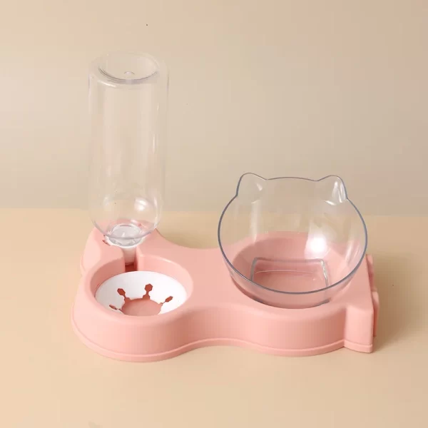 Pet dog and cat food bowl automatic feeder all-in-one dog and cat food bowl and drinking fountain drinking bowl - Image 11