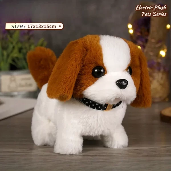 Realistic Plush Simulation Smart Dog Called Walking Plush Toy Electric Plush Robot Dog Toddler Toy Christmas GiftElectric Pet Pu - Image 10