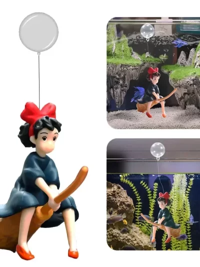 Fish Tank Cartoon Magic Jewelry Suspended Aquarium Decoration Cake Decoration Fish Tank Accessories Fish Farming Supplies
