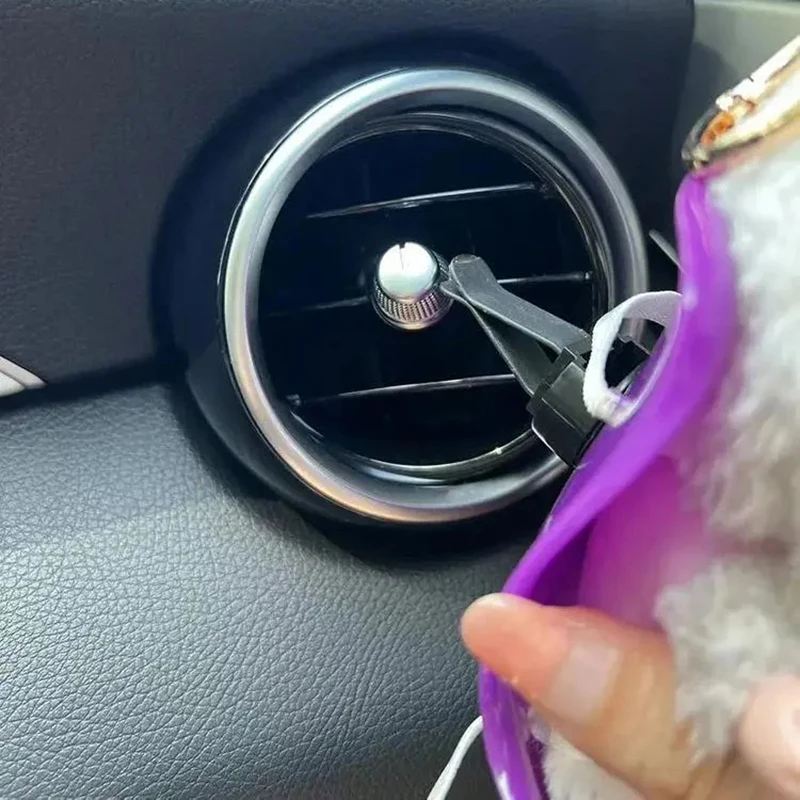 15-17cm Fashion doll carseat All Doll Safety Seat Accessories Cute Dolls Car Air Outlet Decoration High-Grade Auto Interior gift - Image 3