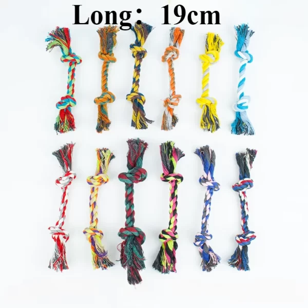 Pet Dog Toys for Large Small Dogs Toy Interactive Cotton Rope Mini Dog Toys Ball for Dogs Accessories Toothbrush Chew Puppy Toy - Image 8