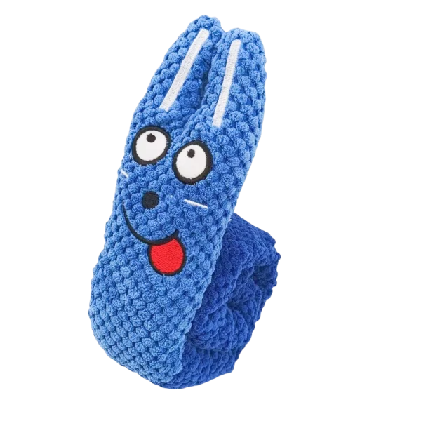 Dog Puzzle Feeder Interactive Toy Indestructible Plush Sound Squeak Puppy Toys For Resistant Foldable Snail Dogs Pet Supplies - Image 8
