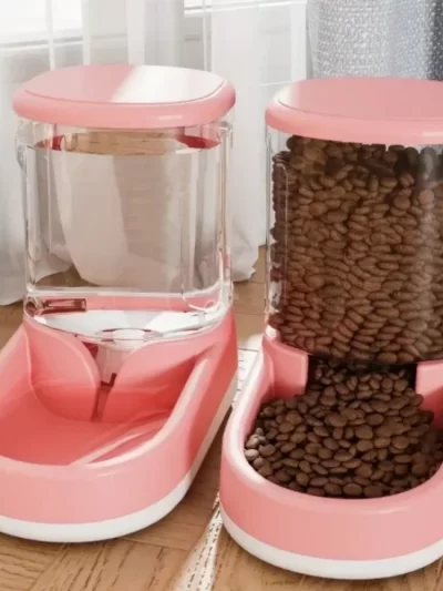 Cute Pet Supplies: Shoe Water Dispenser, Auto Feeder, Dog/Cat Bowls & Feeding Accessories