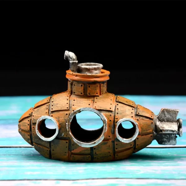 Resin Submarine Ornaments Fish Shrimp Shelter Cave Landscaping Accessories for Aquarium Fish Tank Decorations - Image 13