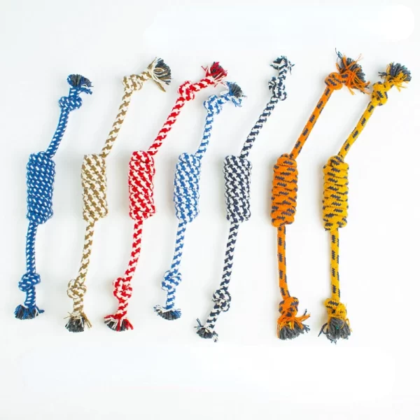 Pet Dog Toys for Large Small Dogs Toy Interactive Cotton Rope Mini Dog Toys Ball for Dogs Accessories Toothbrush Chew Puppy Toy - Image 19