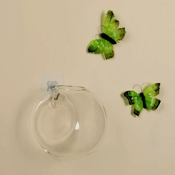 Glass Vase Wall Hanging Hydroponic Terrarium Fish Tanks Potted Plant Flower pot - Image 11