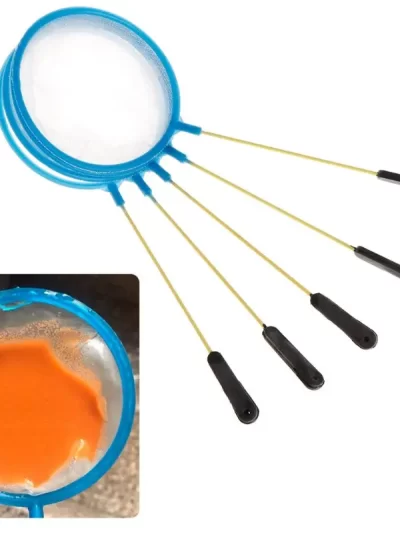 5pcs Fish Net for Fishing 4 Inch Fine Net Aquarium Accessories for Shrimp