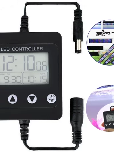 Aquarium Dimming System Fish Tank LED Light Timer Dimmer Controller Full Spectrum Lighting Accessories And Equipment