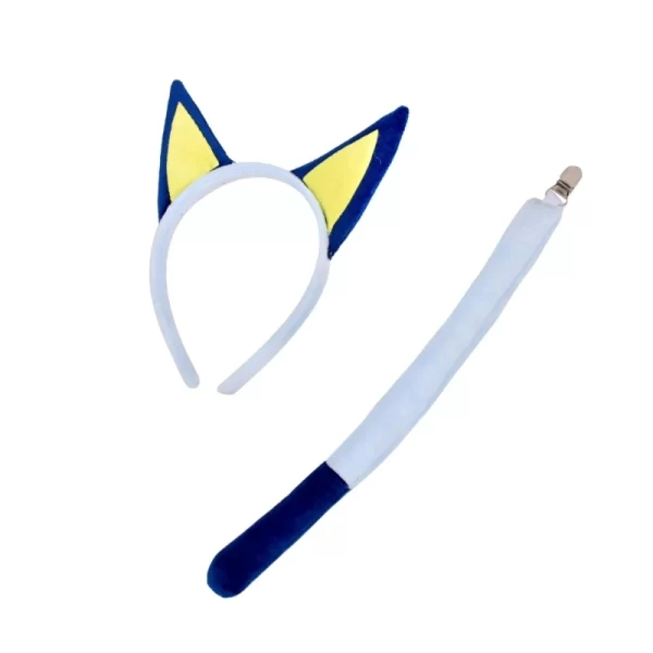 Animal Theme Dog Ear Headband and Tail Set for Kids Cosplay Costume Accessories DXAA - Image 8