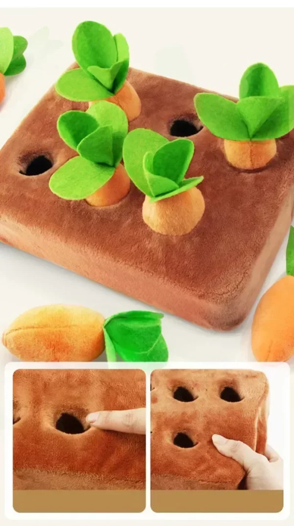 Long-Lasting Carrot Chew Toy for Small to Medium Pets - Interactive Play & Durable Bite Fun! - Image 10
