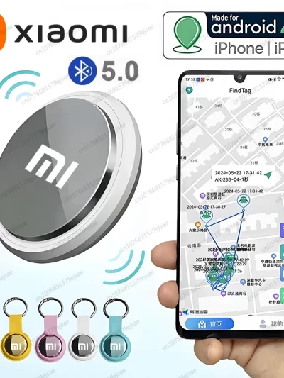 Xiaomi Mini Smart Anti-Lost Tracker Reminder For Pets Kids Bag Wallet Bluetooth 5.0 GPS Device Air Tag Finder Tracking Locator
