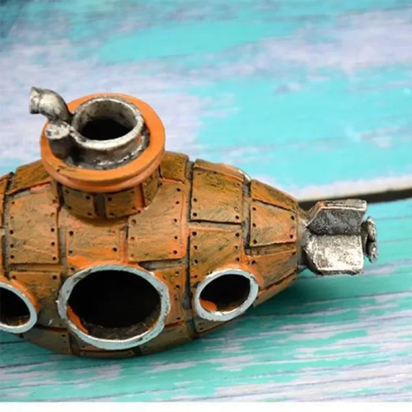 Resin Submarine Ornaments Fish Shrimp Shelter Cave Landscaping Accessories for Aquarium Fish Tank Decorations - Image 17