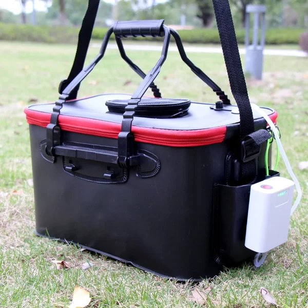 Fish Tank Aerator Rechargeable Fish Tank Oxygen Pump for Outdoor Fishing and Fish Transportation - Image 5