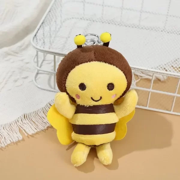 Small bee plush toy for dogs and cats to interact and play  teeth cleaning pet supplies - Image 5