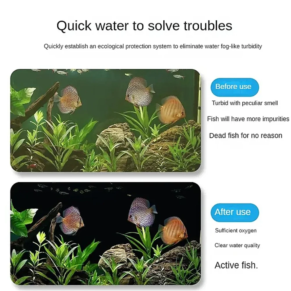 Fish Tank Filter 10w Aquarium Filter Pump Ultra-quiet Suitable for 30-40cm Built-in Oxygen Pump Water Circulation 220v700L/h - Image 5