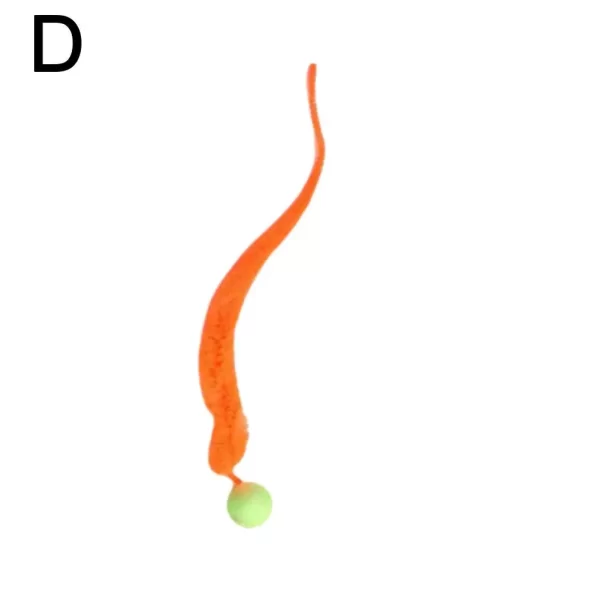 Cat Interactive Toys Tickle Cat Colorful Bouncing Ball Pet Supplies Puzzle Teasing Indoor Cat Worm Caterpillar Elastic Toy - Image 10