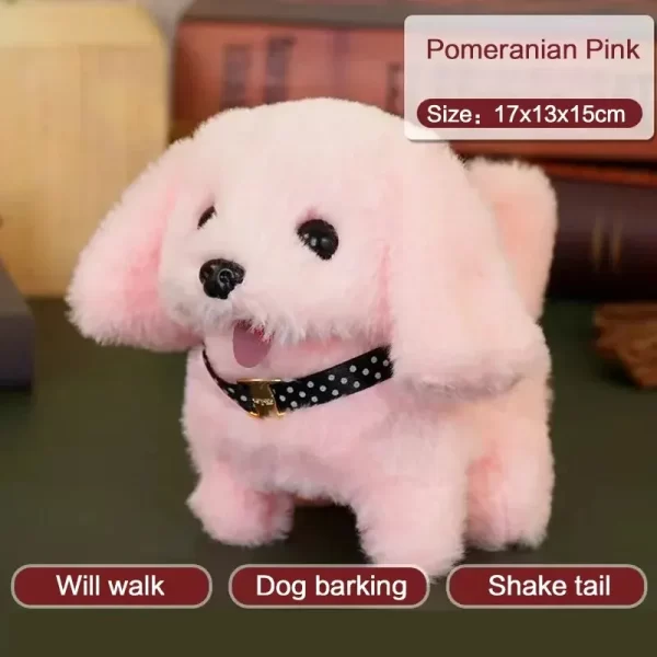 Realistic Plush Simulation Smart Dog Children Toy Can Walking And Call Electric Plush Robot Pet Dog Toddler Christmas Gift - Image 10