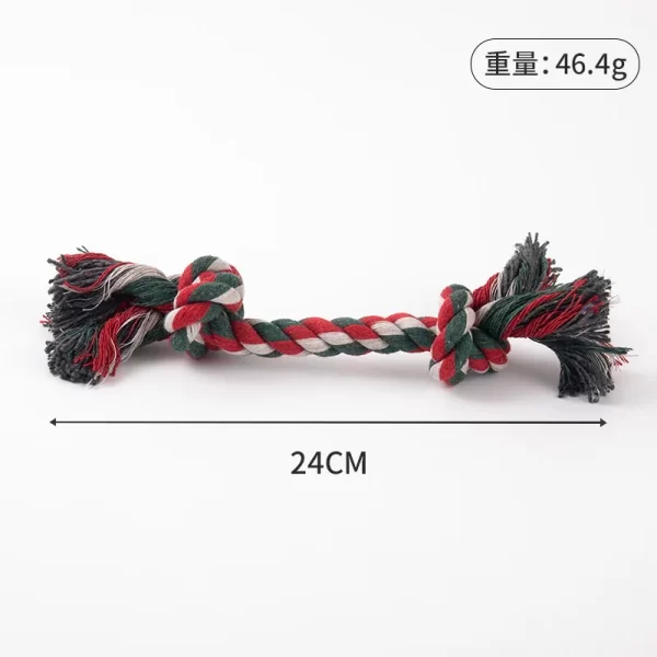 Pet Dog Toys for Large Small Dogs Toy Interactive Cotton Rope Mini Dog Toys Ball for Dogs Accessories Toothbrush Chew Puppy Toy - Image 3