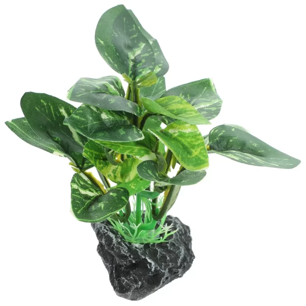 Artificial Plant Decoration for Aquarium Realistic Faux Silk Fish Tank Plants Jellyfish Pond Accessories Plastic Decor Easy - Image 6