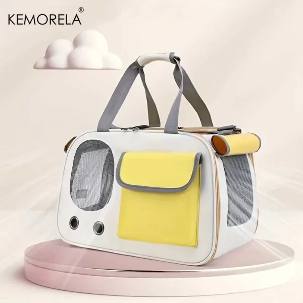1Pcs Portable Pet Carrier Cat Bag For Cats And Dogs Ideal For Travel And Outdoor Activities Suitable For Cats And Small Dogs - Image 5