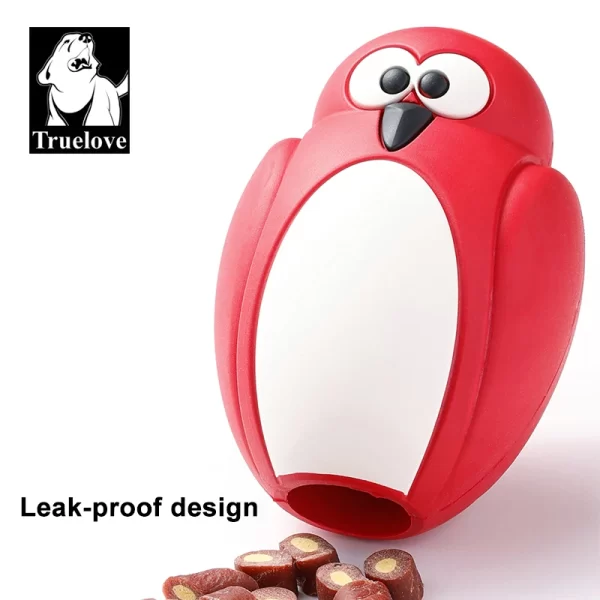 Truelove-pet food dispenser toy for dogs, rubber interactive chew toy, waterproof design that leaks food, TLT2605 - Image 2