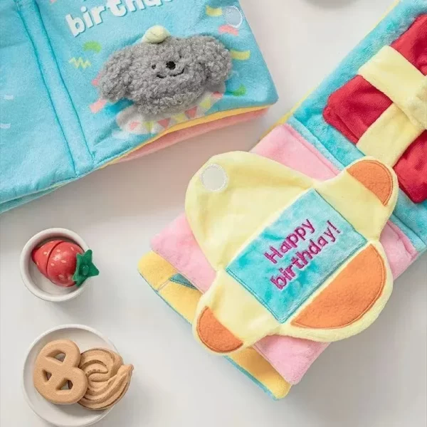 Dog Toys Hidden Food Toys Pet Products Dog Toy Book Pet Smell Leak Food Smell Sound Cloth Book - Image 6