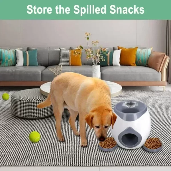 Smart Dog Training Machine with Snack Reward System - Auto Ball Launcher for Mental Stimulation - Image 3