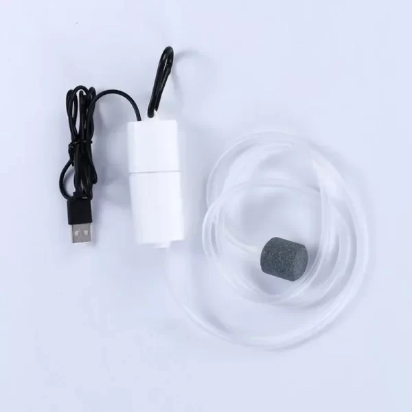 Aquarium Oxygen Air Pump USB Small Oxygenator for Fish Tank Silent Air Compressor Mini Aerator Portable Fish Tank Accessories - Image 8
