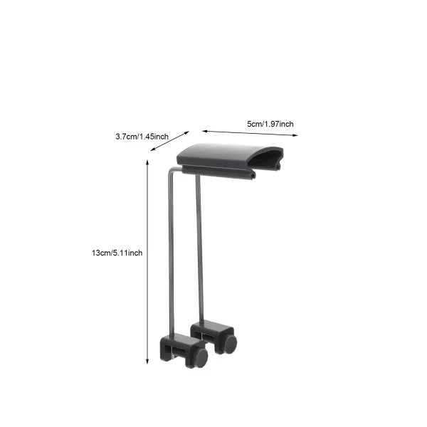 2PCS Aquatic Plant Lamp Holder Bracket for Fish Tank 10cm High Durable Plastic Lighting Accessories Aquarium Support - Image 2