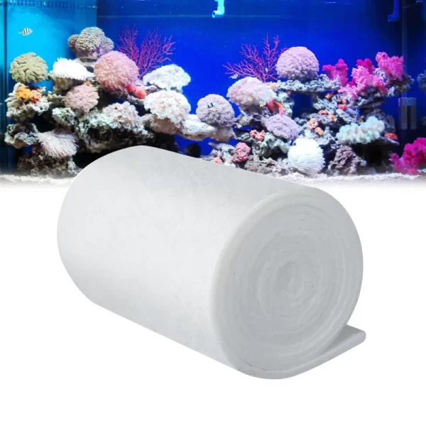 Filter Aquarium Sponge Pad Tank Media Floss Pond Tanks Foam Roll Cotton Biochemical Biological Filters Wool Canister Filtration - Image 9