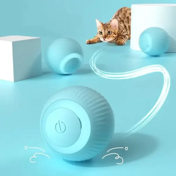 Smart Cat Rolling Ball Toys Rechargeable Cat Toys Ball Motion Ball Self-moving Kitten Toys for Indoor Interactive Playing - Image 10