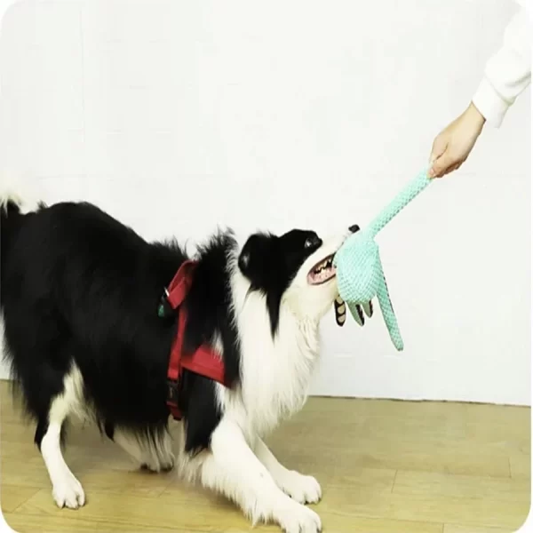 Dog pet plush octopus toy interactive sound anti-demolition home large and small dog boredom companion toy - Image 3