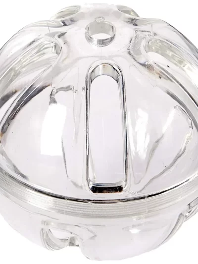 Pets Bird Parrot Food Feeder Foraging Bell Chain Ball Cage Feeding Chew Toy Creative Birds Parrot Accessories