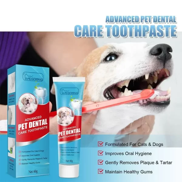 Pet Toothpaste Cat Dog Fresh Breath Toothpaste Dog Edible Cleaning Oral Plaque Tartar Pet Toothpaste Care Products Deod R6E6 - Image 10