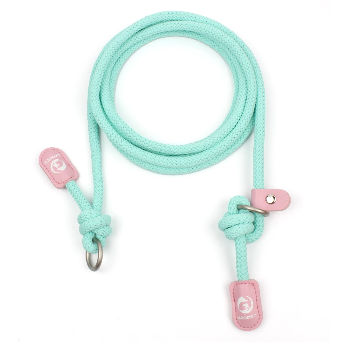 For Large and medium small Dogs leashes Pet Nylon Walking dog Traction rope Adjustable Macaron color Explosion proof Slip Rope - Image 9