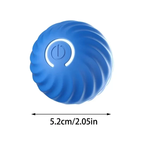 Dog Toys Intelligent Gravity Jump Ball Rechargeable Bite-Resistant Rolling Ball Cat And Dog Chase Interactive Pet Toys - Image 6