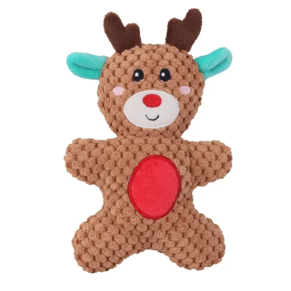 Plush Pet Christmas Dog Toys for Large Small Dogs Pet Products Dog Accessories Squeaky Chew Tooth Toy - Image 10