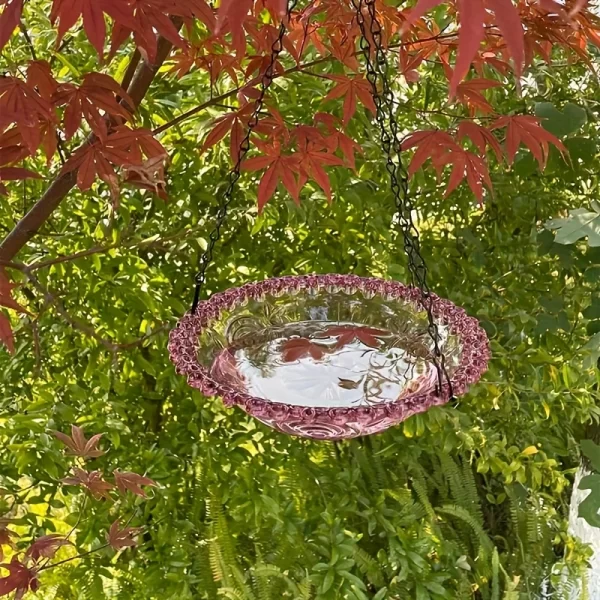 Hanging bird baths and feeders, outdoor bird food trays, bird food racks, garden decorative bird food racks - Image 5