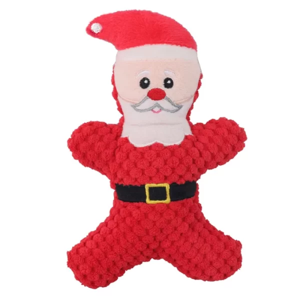Plush Pet Christmas Dog Toys for Large Small Dogs Pet Products Dog Accessories Squeaky Chew Tooth Toy - Image 9